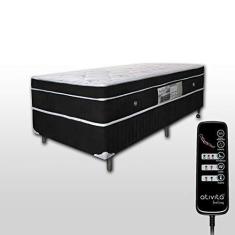 Imagem de Colchão Magnético Com Massageador Solteiro SLIM + Base box ()