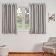 Imagem de Cortina Tecido Corta Luz 2,20X1,30 Blackout Diversos Madrid