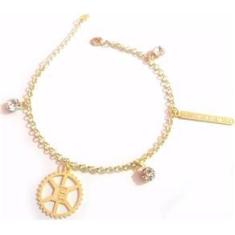 Imagem de Pulseira Engenharia Mecânica Oficina Folheado Ouro 18k