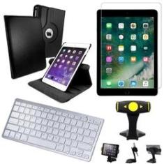 Imagem de Capa Giratória iPad Air 2019 10.5 + Película + Teclado +Suporte Mesa +Caneta - Armyshield