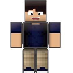 Imagem de Boneco Articulado Marcelodrv Minecraft ALGAZARRA 35CM