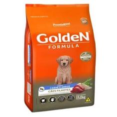 Imagem de Ração Golden Fórmula Para Cães Filhotes Carne E Arroz 15 Kg