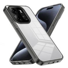 Imagem de Capa de celular Crystal Clear compatível com Tecno Spark Go 2023/Infinix Smart 7 Case, PC acrílico rígido, capa traseira protetora ultrafina, capa anti-riscos com absorção de choque Capa protetora (S