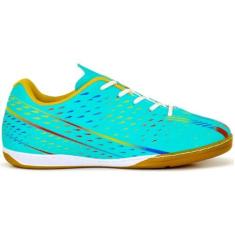 Imagem de Tênis Futsal Unissex Antiderrapante Reforçado (Azul, BR, Adulto, Numérico, M, 37)