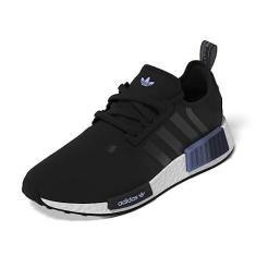 Imagem de adidas Tênis feminino NMD R1, Preto/Branco/Azul Dawn, 36