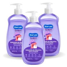 Imagem de Kit 3 Sabonete Líquido Baby Sono Tranquilo 400ml - Baruel