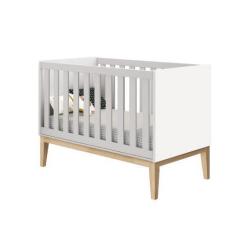 Imagem de Berço Mini Cama Reller Classic  Branco Fosco  11395