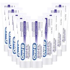 Imagem de Kit 10 Creme Dental Oral-B 3D White Perfection 102G - Premium