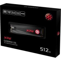 Imagem de SSD ADATA XPG Gammix S5 512GB M.2 Pcie - AGAMMIXS5-512GT-C