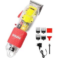 Imagem de Cortador De Cabelo Elétrico Wmark Ng-108 Transparência Shell - Cemtec