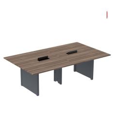 Imagem de Mesa de Reunião 2400x1400 Mrcpb2414pp Walnut/Grafito