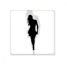 Imagem de Adesivo brilhante de ejo de cerâmica Walk Hot Beautiful Woman