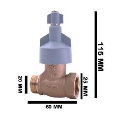 Imagem de BASE PARA REGISTRO DE PRESSAO DECA 1/2'' (DN 15mm) 4416102