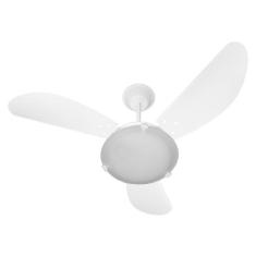 Imagem de Ventilador de Teto 3 Pás 110V Max Colors Tron Ventiladores Branco