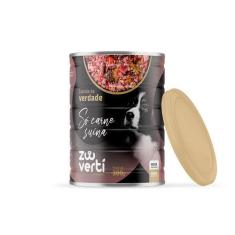 Imagem de Ração Úmida Papapets Para Cães Carne Suína Lata 300G