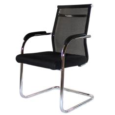 Imagem de Cadeira Interlocutor Mesh Fixa Preta W-122