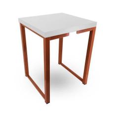 Imagem de Banqueta Banco Nova York Industrial Cozinha Área Gourmet Balcão Cobre 