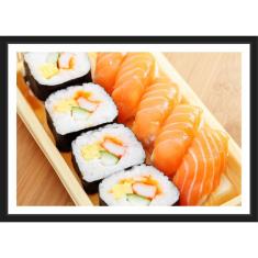 Imagem de Quadro Decorativo Gourmet Sushi Culinária Japonesa Cozinha Restaurantes 310