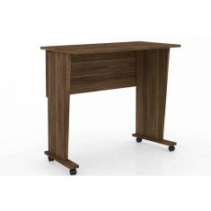 Imagem de Mesa Multiuso Tecno Mobili ME-4117 Dobrável Nogal