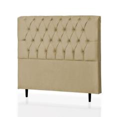 Imagem de Cabeceira Queen Alice 160 CM Suede Marfim - D A Decor