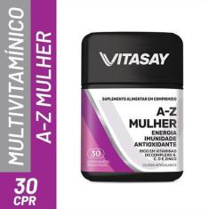 Imagem de Suplemento Alimentar Vitasay A-Z Mulher 30 Comprimidos - Hypera