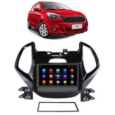 Imagem de  Kit Multimidia Android Ford Ka 2015 2016 2017 7 Pol + Câmera e Moldur