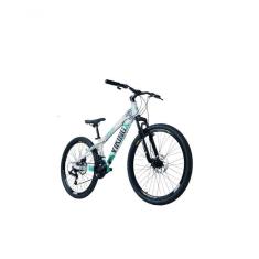 Imagem de Bicicleta Viking Aro 26 Freeride Câmbio Shimano Branco Verde