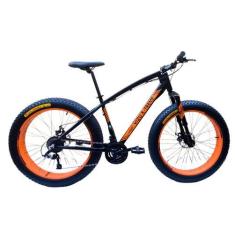 Imagem de Bicicleta Fat Bike Alumínio Aro 26 Vizu X-Treme Shimano 24V Suspensão