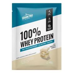 Imagem de 100% Whey Protein - 1 Sachê 40g Chocolate Branco - Shark Pro