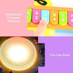 Imagem de Brinquedo Infantil Guitarra Girafa Paraíso Com Luz E Som - Toy King