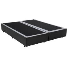Imagem de Base Box King Bipartido Belos Sonhos Sintético Cinza 40x193x203