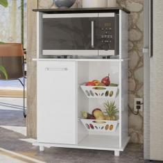 Imagem de Armário De Cozinha Fruteira Malu 1 Porta Branco - Nicioli