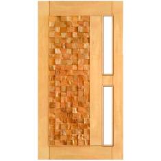 Imagem de Porta De Madeira Am rica P/vidro Maci a Cedro Arana Casmavi 1
