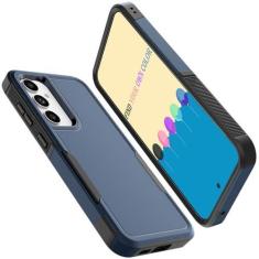 Imagem de Tekcoo Capa para Samsung Galaxy S23 FE | S23 Fan Edition 5G | SM-S711 [Teste de queda de grau militar] Capa protetora para celular com absorção de choque e resistente a arranhões fofa rígida