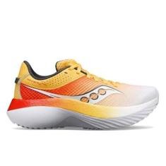 Imagem de Saucony Tênis feminino Kinvara Pro, Linho/Infravermelho, 36