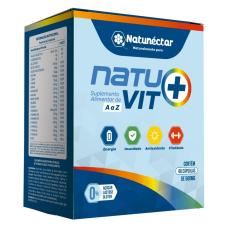 Imagem de Natuvit A a Z Suplemento Vitaminas Para Todas Idades 500mg 60 Capsulas - Natunéctar