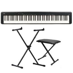 Imagem de Piano Digital Casio CDP-S160 Preto - 88 Teclas + Suporte em X + Banqueta