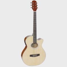 Imagem de Violao Giannini Gsf 1d Ceq Eletroacustico Aço Ng - Natural Glossy