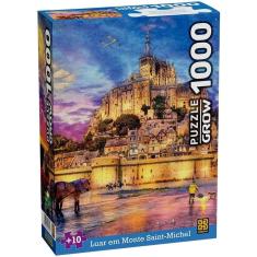 Imagem de Quebra Cabeca Luar Em Monte Saint-Michel 1000 Pecas Grow