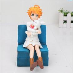 Imagem de 1pcs Anime The Promised Neverland Figure Set Emma Norman Ray Figure Brinquedos brinquedos brinquedos 13cm| Figuras de Ação