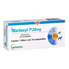 Imagem de Marbocyl P 20Mg Para Cães 10 Comprimidos
