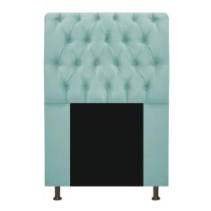 Imagem de Cabeceira Estofada Lady 90 Cm Solteiro Com Capitonê  Suede  Tiffany - Adj Decor