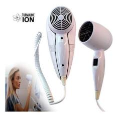 Imagem de Secador De Cabelos Parede Turbo C/ Suporte 2000W Hotel Motel Academia