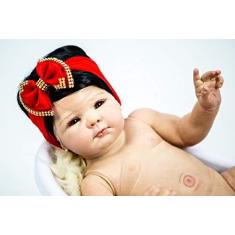 Imagem de Bebê Reborn Realista, Enxoval Princesa, Lavável, Menina Hn01
