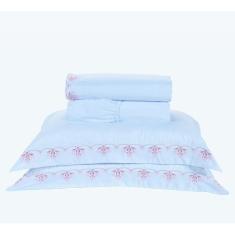 Imagem de Jogo De Lençol Queen Urban Bordado 4Pçs 200 Fios 100% Algodão Várias C