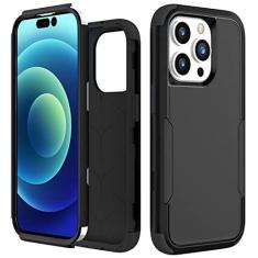 Imagem de Capa de telefone de PC resistente de armadura híbrida colorida para iPhone 14 12 11 13 Pro Max XR XS Max X 13Pro 11 Tampa traseira do suporte de anel, T8, para iPhone 11
