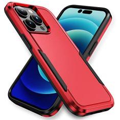 Imagem de Capa de telefone Armor para iPhone 13 14 11 12 Pro Max XS Max XR X 13Pro 2 em 1 Capa rígida de proteção resistente para PC, T9, para iphone 11Pro Max