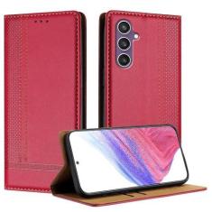 Imagem de Capa flip para celular Compatível com capa carteira Samsung Galaxy S23 FE 5G, capa flip fólio de couro PU com suporte para cartão [capa interna de TPU à prova de choque] capa de telefone ultrafina e f