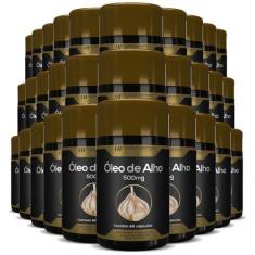 Imagem de 30x oleo de alho premium 500mg 60caps atacado - HF SUPLEMENTOS