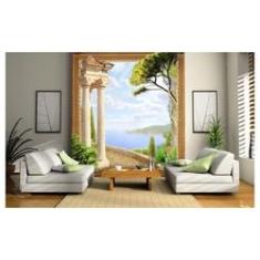 Imagem de Papel De Parede Paisagem Digital Ban 3D Dav69